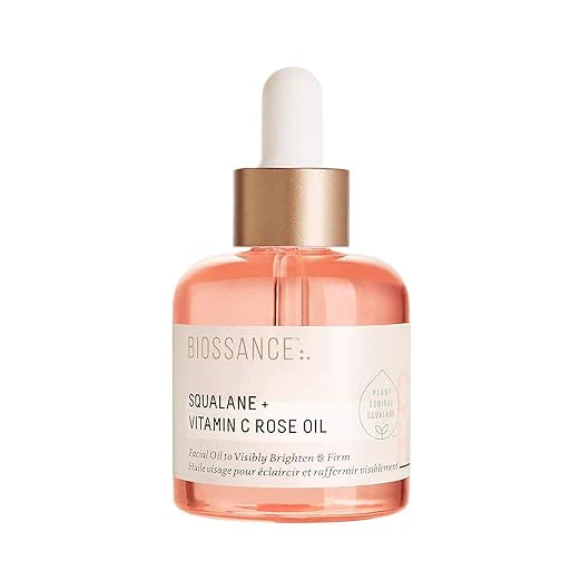 BIOSSANCE Squalane + Vitamin C Rose Advanced Facial Oil - Ephyra