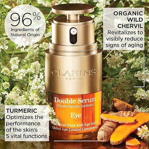 Clarins Double Serum Eye – Advanced Anti-Aging Eye Treatment - Ephyra