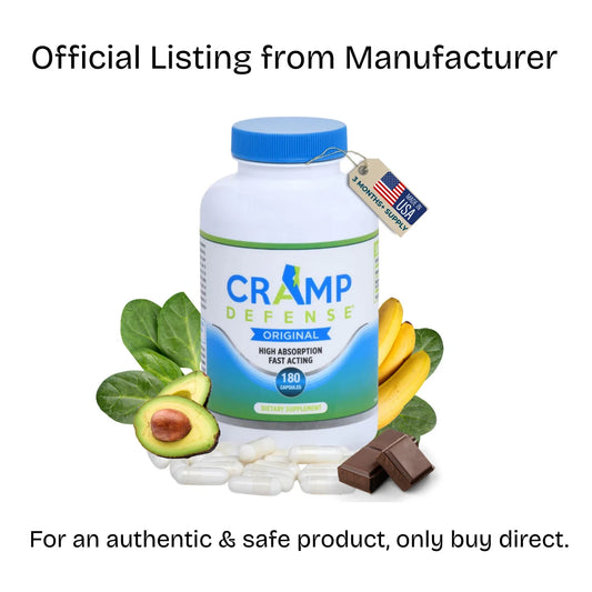 OFFICIAL LISTING, OTHERS ARE FAKE — Cramp Defense® Magnesium Supplement (Direct From Manufacturer) - Ephyra