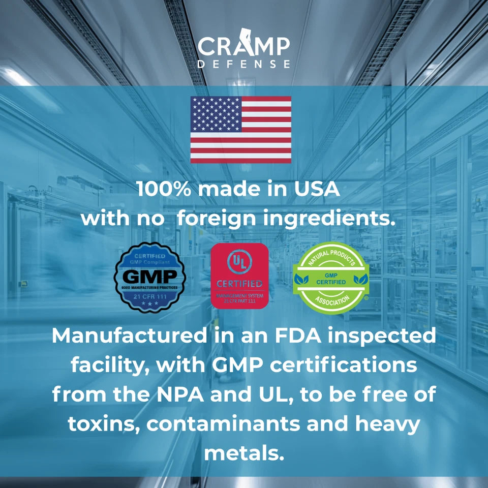 OFFICIAL LISTING, OTHERS ARE FAKE — Cramp Defense® Magnesium Supplement (Direct From Manufacturer) - Ephyra