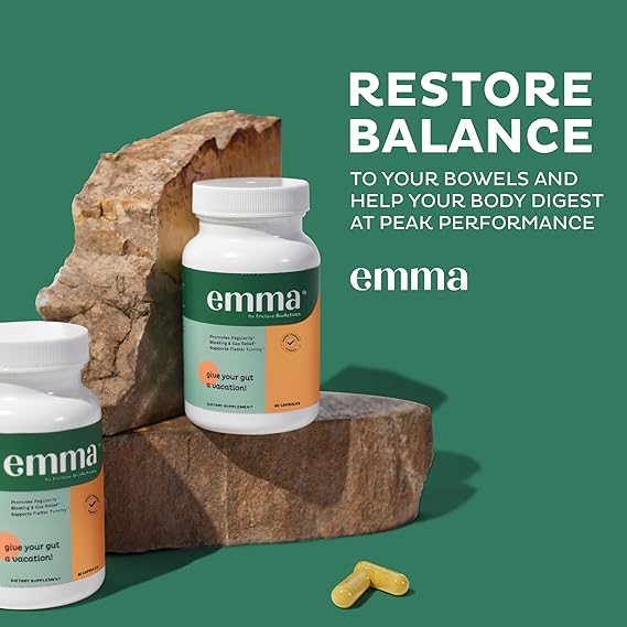 Emma Gut Health – Complete Solution for Gas, Bloating & Digestive Support - Ephyra