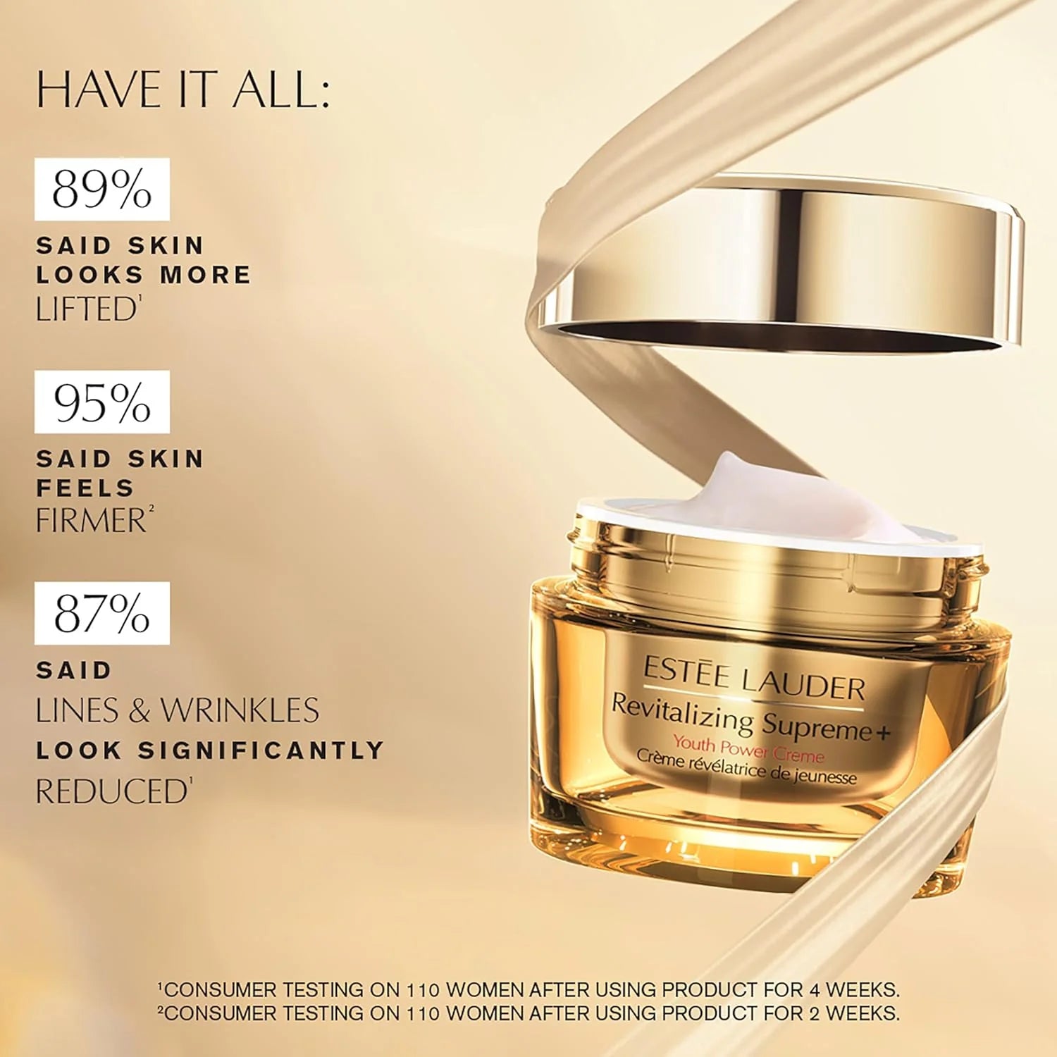 Estée Lauder Revitalizing Supreme+ Youth Power Creme – Firming & Anti-Aging Moisturizer - Ephyra