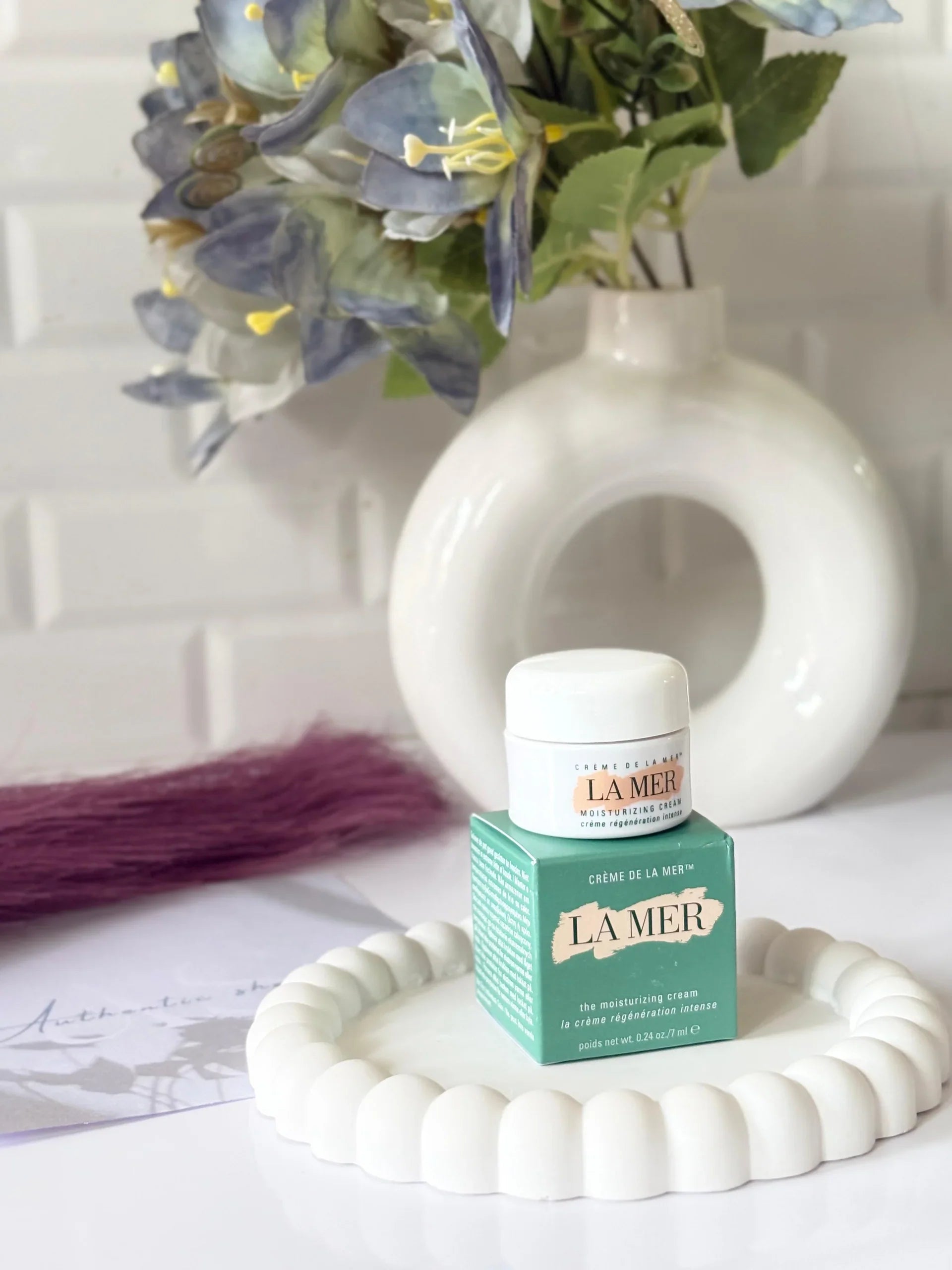 La Mer Moisturizing Cream – 0.24oz / 7ml - Ephyra