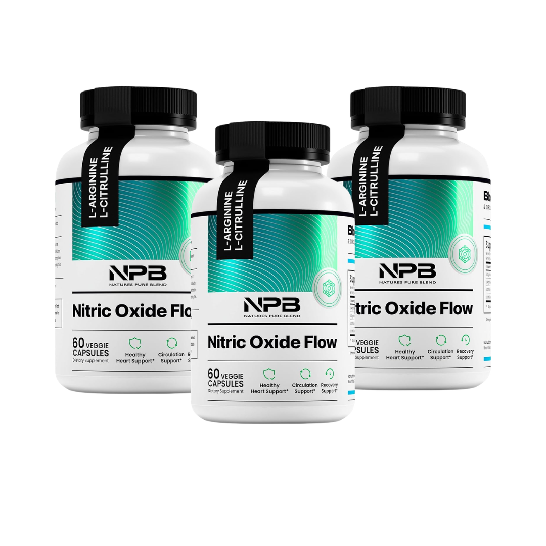 Nature's Pure Blend Nitric Oxide Supplements for Men – Advanced Circulation & Performance Booster - Ephyra