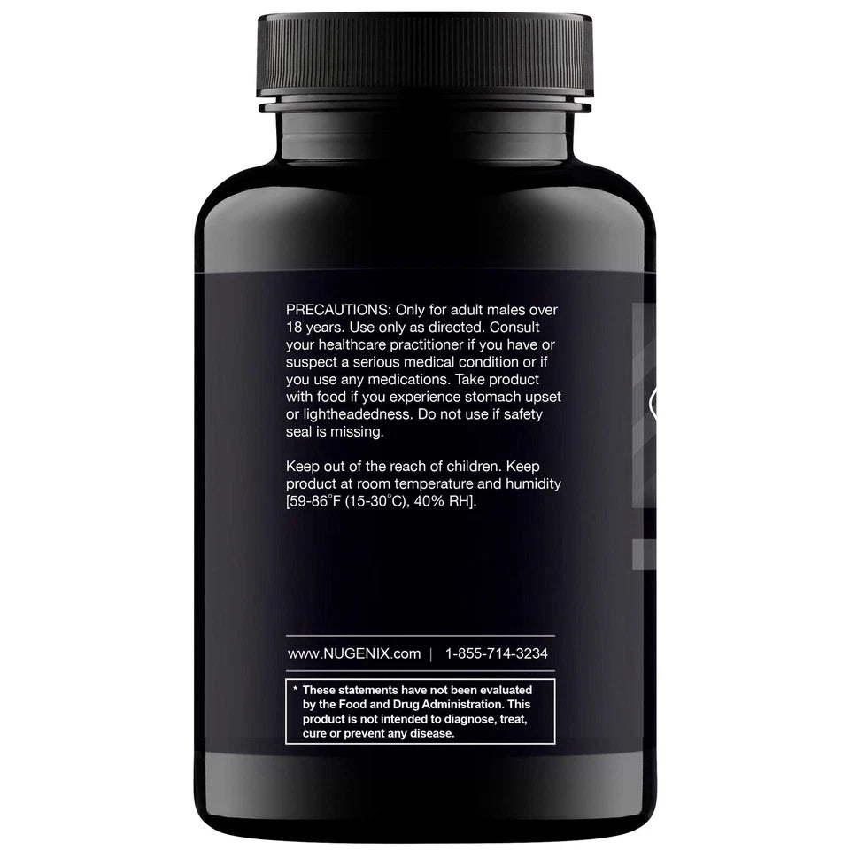 Nugenix Total-T Free & Total Testosterone Booster Supplement – 90 Capsules - Ephyra
