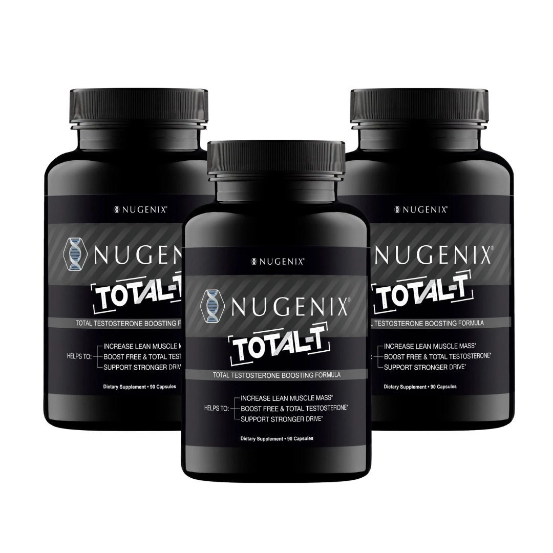 Nugenix Total-T Free & Total Testosterone Booster Supplement – 90 Capsules - Ephyra