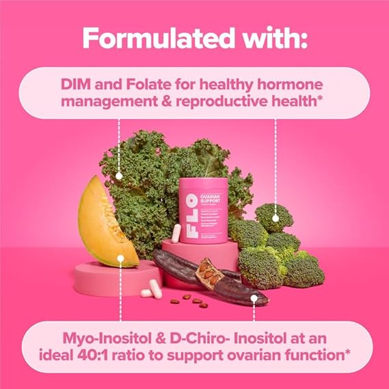 O Positiv FLO Ovarian Health Support – Hormone Balance & Cycle Regulation for Women - Ephyra