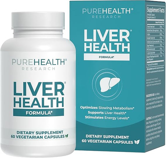 PUREHEALTH RESEARCH Liver Health – Advanced Liver Cleanse, Detox & Repair Support - Ephyra