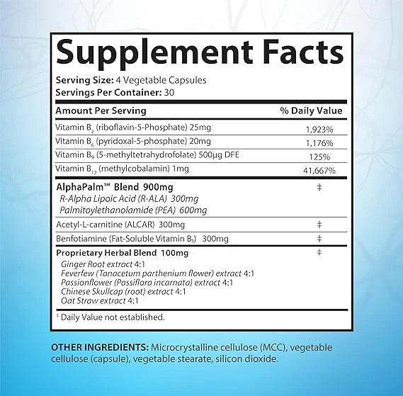SciatiEase Sciatic Nerve Health Support Supplement – Advanced Nerve Support Formula (120 Capsules) - Ephyra