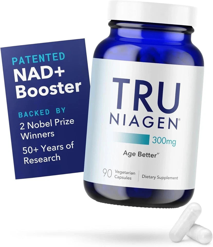 TRU Niagen 300mg NAD+ Booster – 90 Capsules (New & Sealed) - Ephyra