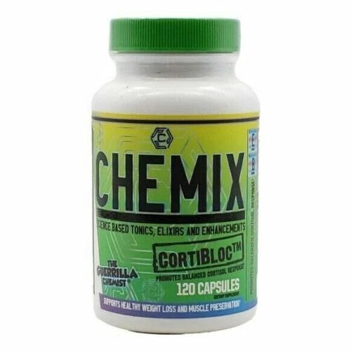 Chemix Cortibloc 120 Capsules Daily Balance – Advanced Stress & Cortisol Support Supplement